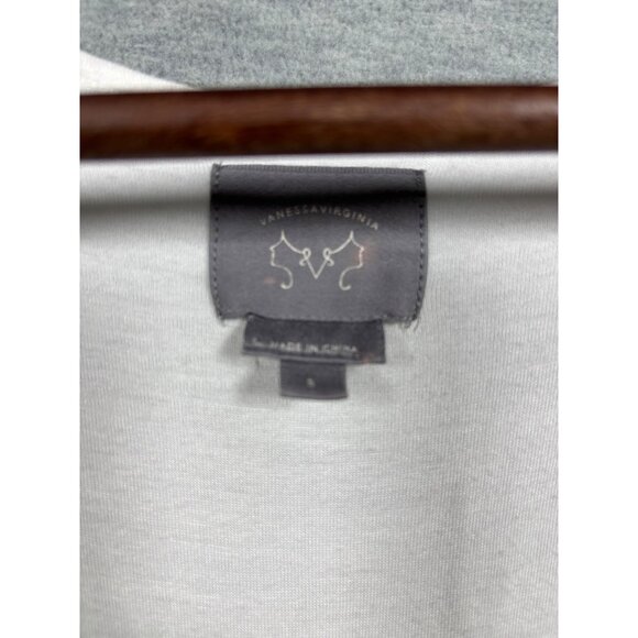 Vanessa Virginia White & Yellow Embroidered Tank Top Tunic Anthropologie‎ - Picture 3 of 5